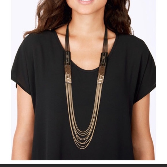 Stella & Dot Jasper Necklace - Picture 1 of 2